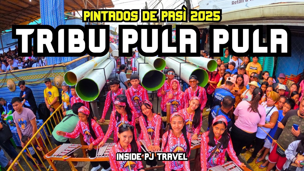 Tribu Pula Pula Drummers- Pintados de Pasi 2025 #pintadosdepasìfestival2025