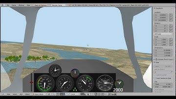 Blender Game. UPBGE. Air combat