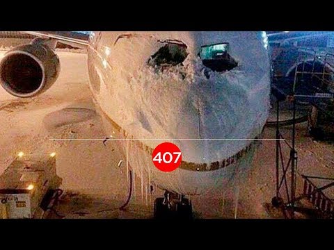 Vídeo: Quando os aviões são descongelados?