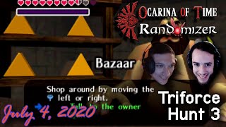 Zelda OoT Rando Race VS. All_Wolfgang (Triforce Hunt 3) || Lord Coucha Live! || [Jul.4, 2020]