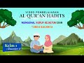 Video pembelajaran Al Qur’an Hadits Huruf Hijaiyah dan Tanda Bacanya Kelas 1 Semester 2 #edukasi