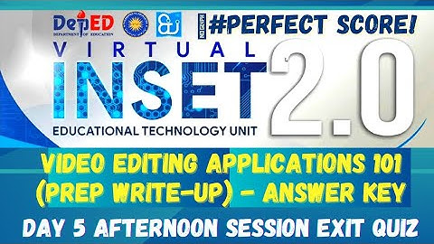 VINSET 2.0 DAY 5 ANSWER KEY Video Editing Applications 101 (prep write-up)