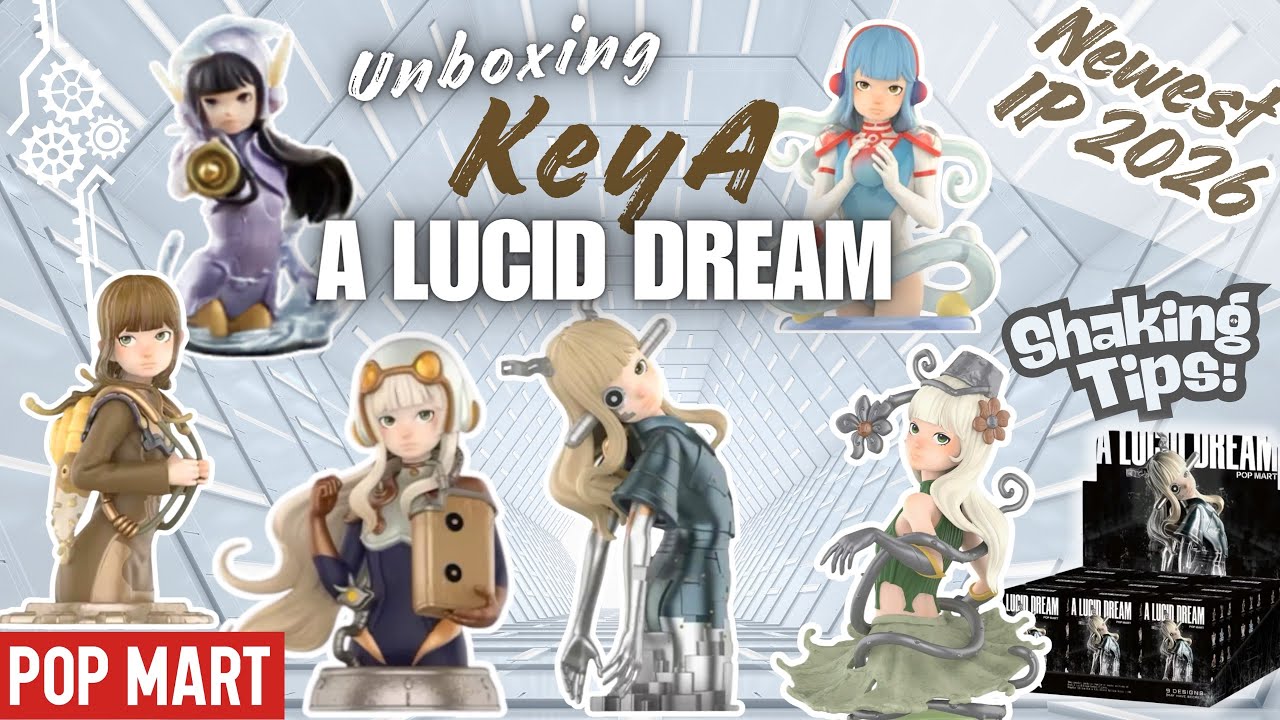 新作／POP MART「KeyA A Lucid Dream 」／5個セット POP MART（ポップマート） POP MART KeyA A Lucid Dream シリーズ