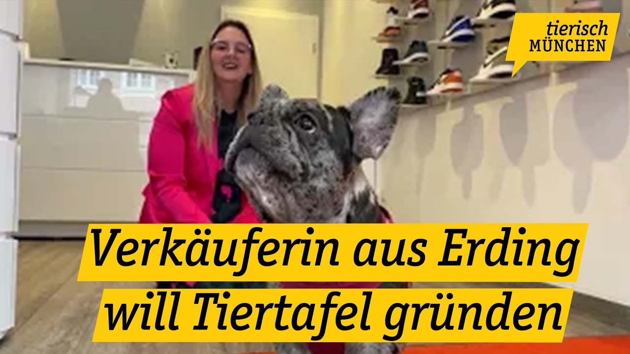 Tierisch München: Verkäuferin aus Erding will Tiertafel gründen