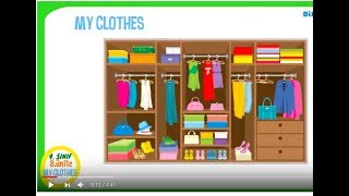 4Sınıf Ingilizce 8Ünite My Clothes Ders Videosu