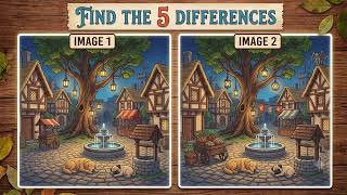 Find the 5 differences