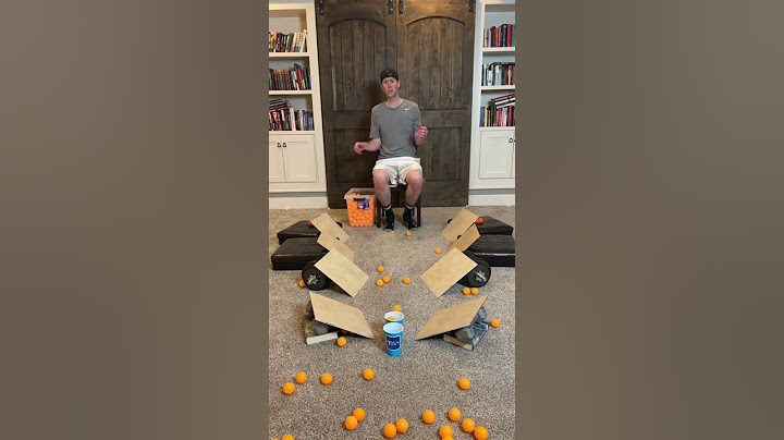 SATISFYING Beat Ping Pong Trick Shot 🤤