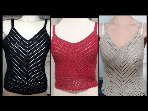 Fablous And Stunning New Crochet Work Blouse Top And Shirts Designs ...