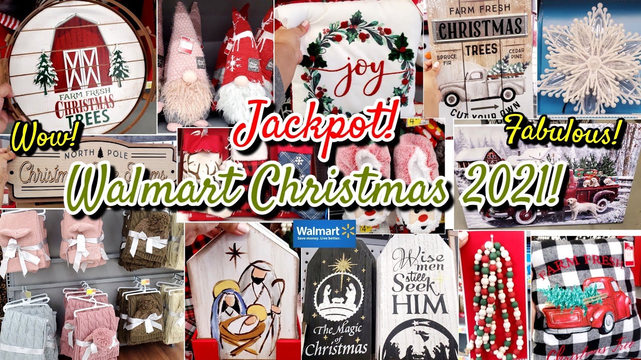 AMAZING😄 WALMART CHRISTMAS 2021 COLLECTION & MORE! YouTube