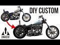 バイク旅仕様にDIYカスタムする 素人ガレーヂカスタムダイアリー ショベルヘッドMy motorcycle custom diary. HD FXEF ‘79 shovel head