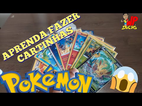 POKEMON - COMO FAZER SUAS CARTAS 