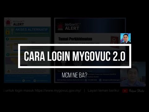 Cara login masuk myGovuc  2.0?