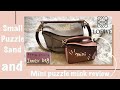 【廣東話繁體字】Loewe small puzzle sand/mink review 👜 ｜想網購手袋但又唔想落專門店試袋🤔｜一片睇晒 small & mini puzzle bag