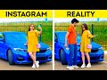 Instagram Vs. Reality || Funny Photo Hacks