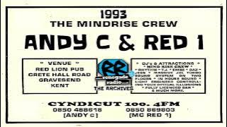 ♈ Andy C & Red One (Mind Rise) | Cyndicut FM, Essex | 1993 | Breakbeat Jungle Hardcore Rave 🔊