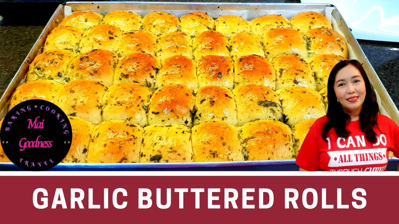 Garlic Buttered Dinner Rolls by Mai Goodness | Using Autolyse Method | Costing Included
