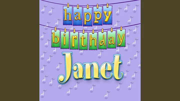 Happy Birthday Janet (Personalized)