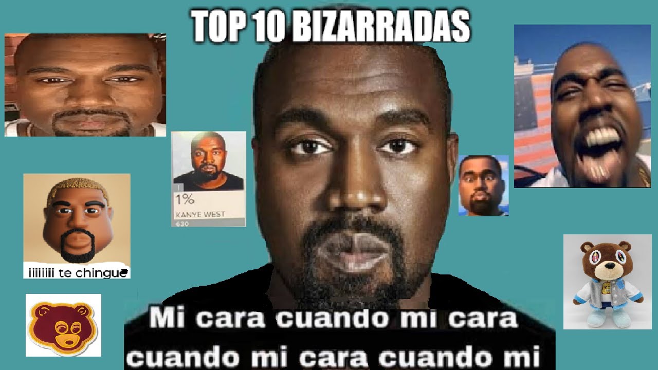 TOP 10 BIZARRADAS DE KANYE WEST