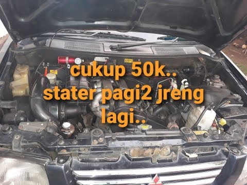 1.lepas baud kabel pakai kunci 10. 2.lepas plal pada GP pakai kunci 8 Lalu hubungkan tespen dc 12v k. 