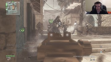 MW3: Live Facecam -  Race To The Double MOAB!
