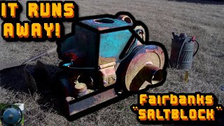 Antique Gas Engine!  1 1/2 hp "Salt Block" Z Fairbanks Morse Engine