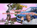 I almost died while riding my longboard