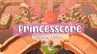 All PINK Island! Princesscore Island Tour  (Animal Crossing: New Horizons)