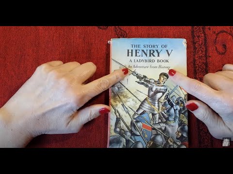 ASMR | KING HENRY V - Whispered Reading Vintage Ladybird Book (1962) - FULL Reading