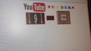 YouTube NUMBERS 191-200