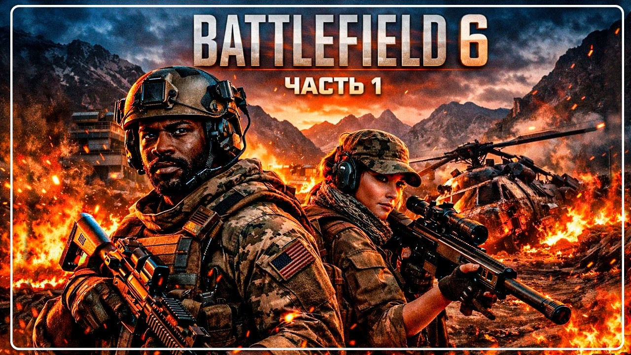 Battlefield 6 - КАМПАНИЯ НА РУССКОМ ЧАСТЬ 1 ПАДЕНИЕ