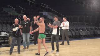 Conor McGregor becomes 'Connie Basketball' ahead of UFC 205