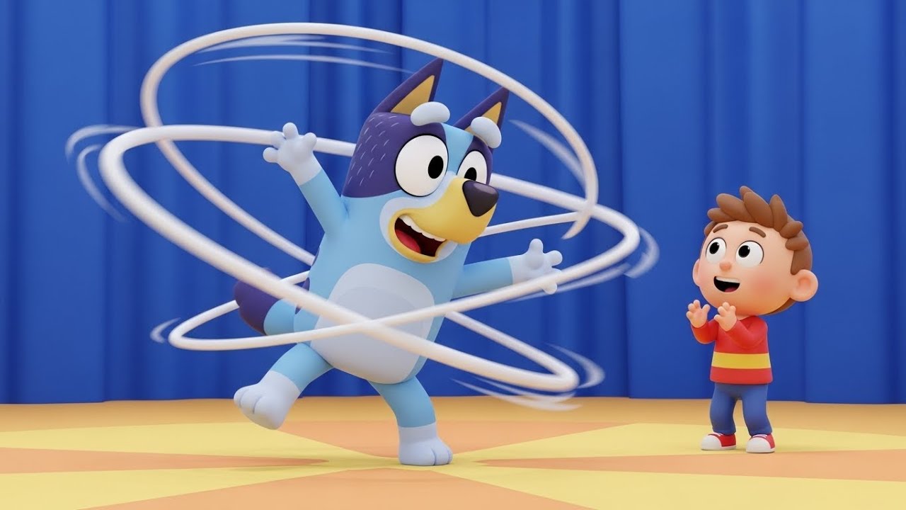 Bluey Chased Her Tail into the Mud 🐶🌧️ | Kids Songs & Nursery Rhymes