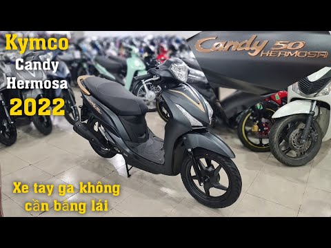 Video Review xe tay ga cho học sinh 2022 Kymco CANDY Hermosa... - youtube