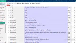 VNPT HRM HDSD Kết quả ATVSLĐ screenshot 5