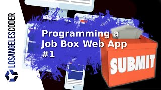 [Part 1] Programming a Job Box Web App (Python Flask Bootstrap and Jinja2)