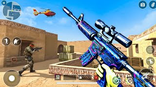 Counter Terrorist Gun Shooting - Cargo Yard Mission #1| Offline Shooting Game | Android Gameplay screenshot 1