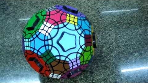 VeryPuzzle 62 face twistypuzzle: Truncated Icosidodecahedron (TI)