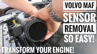 Volvo Mass Air Flow Sensor Removal! P3 Volvo D5  Intake Air Temperature Sensor Removal