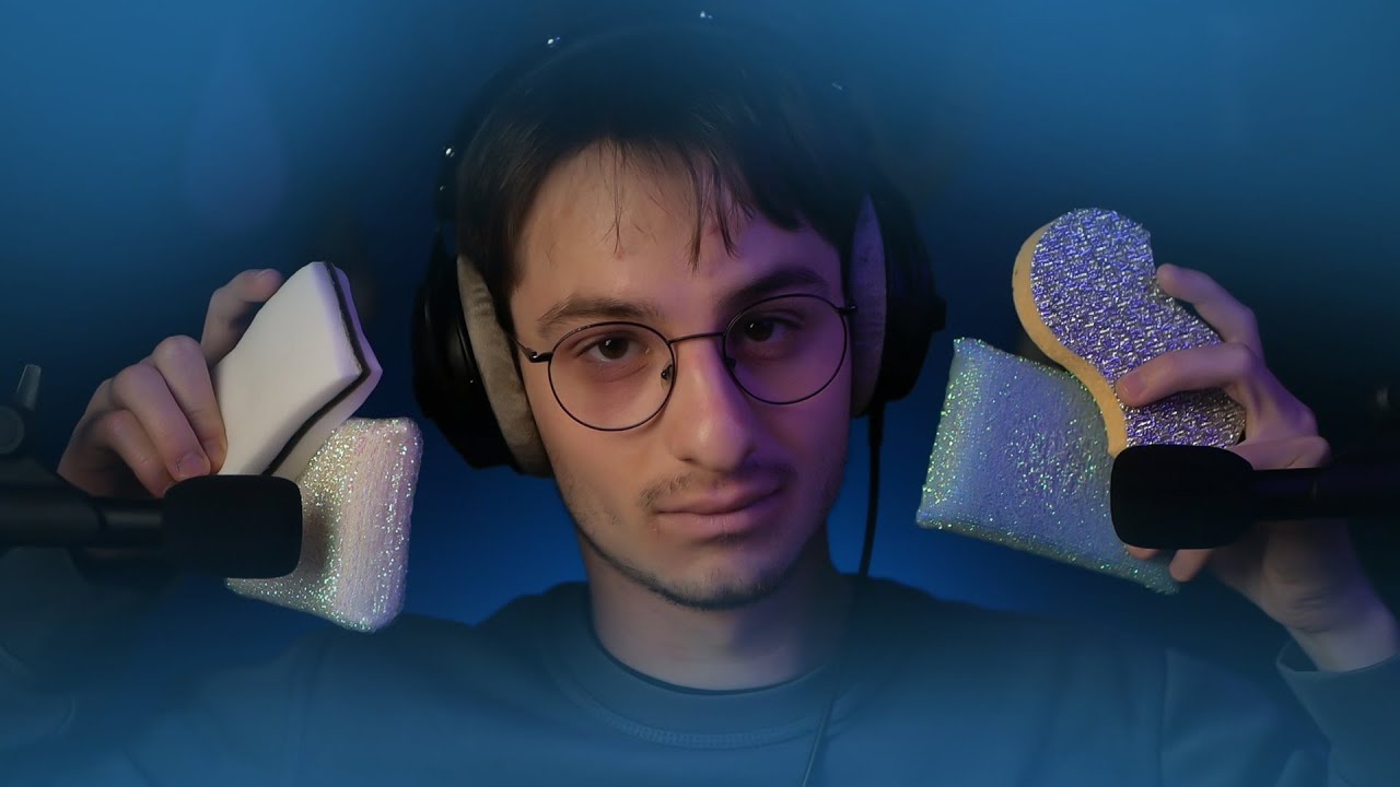 ASMR Éponge 🧽 (Tapping, Scratching..)