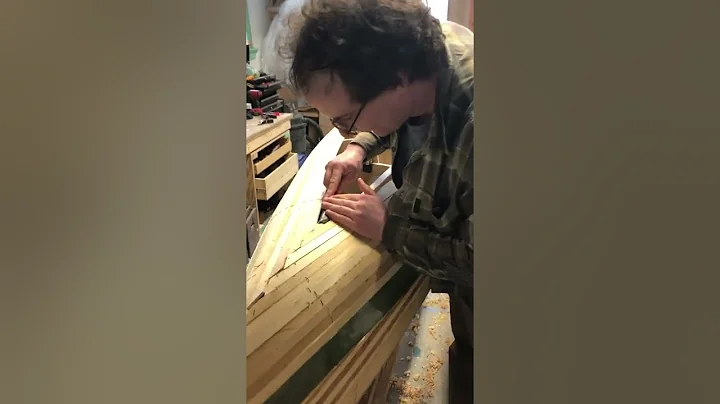Boatbuilder Josh Tolkan Crafting a Cedar Strip Canoe