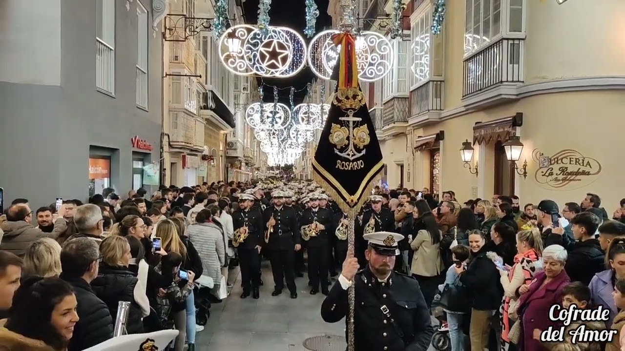 Pasacalles BCT Rosario por el Centro, Cádiz diciembre 2023