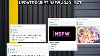 BOT WHATSAPP || UPDATE FITUR NSFW ||  JOJO - BOT