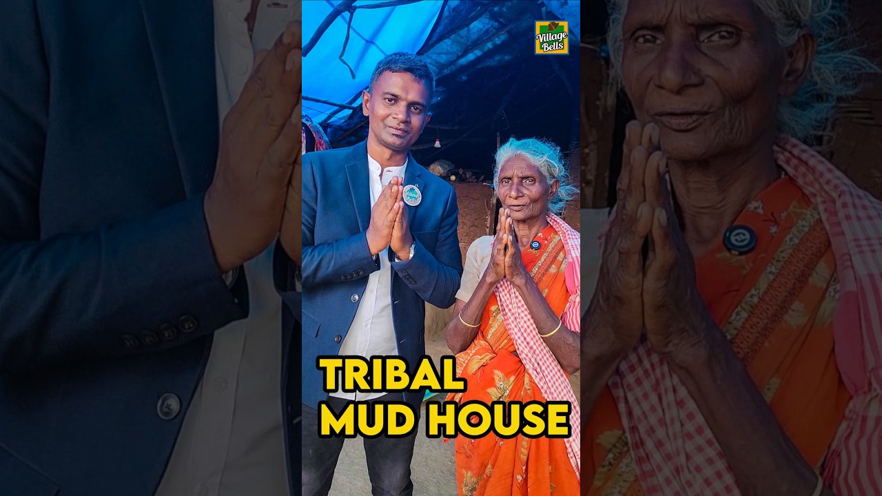 Life of Tribals in Mud Houses #shorts