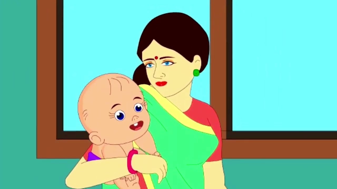 चंदा मामा : Chanda Mama Door Ke | Hindi Rhymes and Kids Songs | King of kids | hindi poem | Cartoon