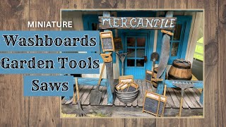 Here's how I made the Washboards, Saws and Garden Tools for the General Store screenshot 1