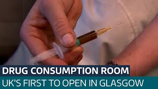 'Europe's drug death capital': A look inside the UK's first drug consumption room in Glasgow I ITV