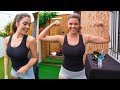 Butt & Abs with Lauren Searle - Model Workout for a model body targetting lower 