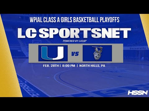#3 Union Scotties vs. #7 Bishop Canevin Crusaders - 2022 WPIAL Girls Basketball Playoffs - 1A Semis