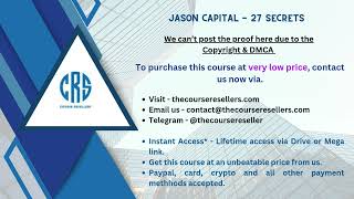 Get -Jason Capital - 27 Secrets