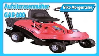 Aufsitzrasenmäher Gar 600 In Deutschland